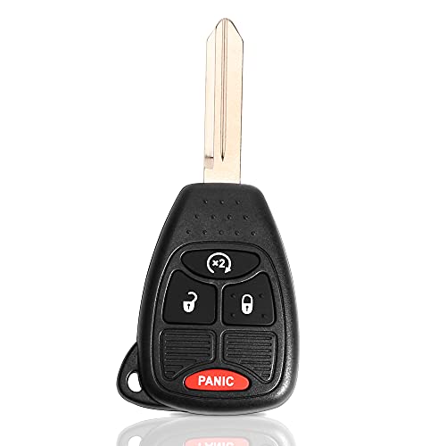 VOFONO Compatible with Keyless Entry Remote Key Fob Jeep Wrangler 07-18 Compass 07-18 Dodge Ram 07-09 Durango 2009 Caliber 10-12 Nitro 07-11 Dakota 08-11 FCC ID: OHT692713AA