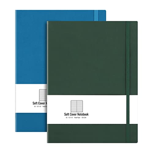 Cahier ligné B5 de haute qualité avec papier épais 100g pour écriture fluide et élégante