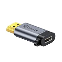 biaze ZH288 USB C Female to HDMI Male Adapter, 4K@60Hz HDMI Converter for Type-C/Thunderbolt 3 Devices, Connect Phones/Tablets/Laptops to HDMI Displays, Plug and Play, Compact Design