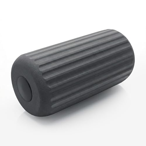 Travel Mini Foam Roller for Deep Tissue Massage - Ultralight Portable Back Roller size 3.5 x 3.5 x 7 for Back Pain Relief Neck Legs & Muscle Recovery - Compact Foam Roller for Gym Office Travel