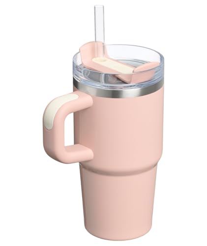 Image of STANLEY Quencher H2.0 Flow State Tumbler, 20 oz, Peach Whip Gloss