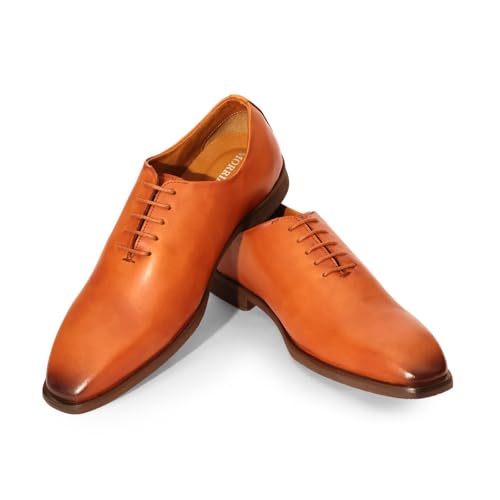 Image of ''Premium Men's Leather Lace Ups for Office & Casual Wear | Lightweight Comfort Sole | Handcrafted Stylish Shoes for Everyday Use inch