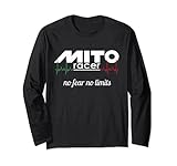 Das MITO RACER - No Fear No Limits mit Herzschlag Design ist ein Muss für jeden Mito Biker und Fan der schnellen 125er Zweitakt Motorrad Legende. Ideal als Geschenk zum Geburtstag oder Weihnachten, aber auch beim Ersatzteil Einbau und Pflege tragbar.