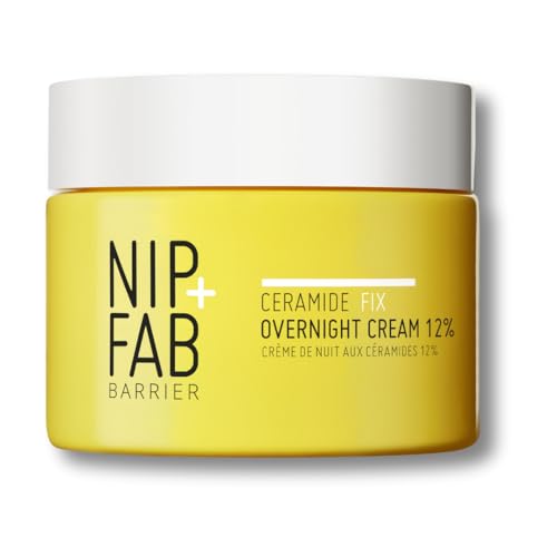 Crème de nuit 12% céramides Nip+Fab soin luxueux reconstructeur de barrière