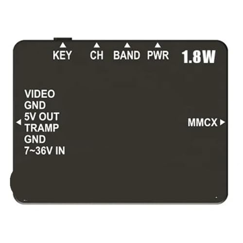 VTX réglable 80CH anti interférence pour vol FPV stable