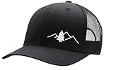 Trucker Hat - Great Outdoors Collection - by Lindo (Black)