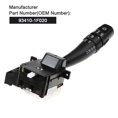 Interruptor faros intermitentes antiniebla 93410-1F020 Kia Sportage 2004-2010 4