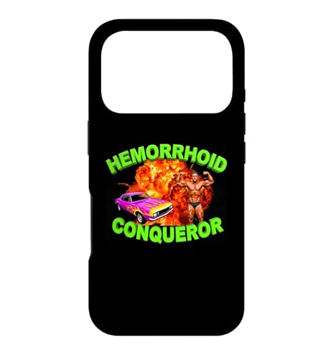 Heorrhoid Conqueror - �ʔ������t ����ȃm�x���e�B �~�[�� �X�}�z�P�[�X iPhone 17 Pro �p