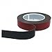 Foam Tape, Black, 5-1/2 yd. L, 1/2 in. W