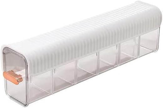 SRWOPKRAY Drawer Socks Organizer Divider, Wall Mount 6 Cell Drawer Storage Boxes and Acrylic Organizers for Lingerie, Sock...