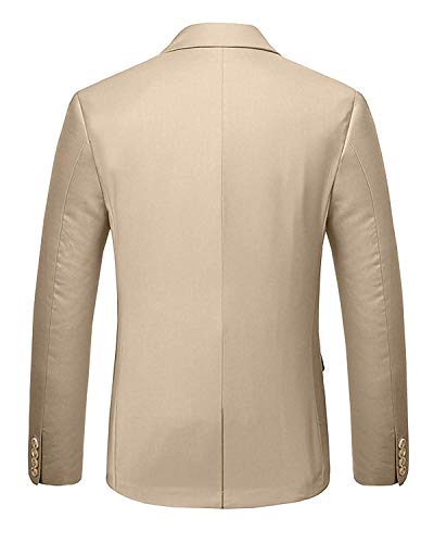 QZI Men's Three Pieces Suit Notch Lapel Two Button Formal Wedding Prom Tuxedo2