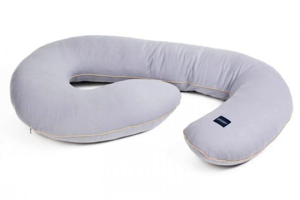 Image of Safe Multifunctional Microfiber U Shaped Pregnancy Pillow /Maternity Pillow. (Grey-C-PIPEN)