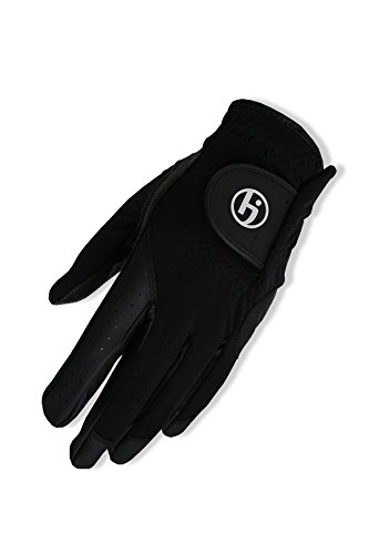 Hj Glove Men's Black Weather Ready Rain Golf Glove, Xx Large, Pair #TOP1