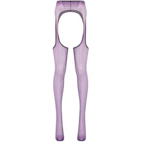 Collant Golden Lady Taille 4XL – Voile Lycra Avec Slip Dentelle – Teinte Fumo