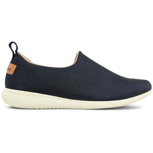 Tênis Feminino Usaflex Slip-On Conforto Lycra Shine AF0607