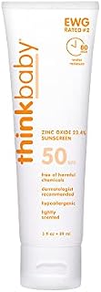 Thinkbaby Sunscreen Baby SPF 50+, 3 fl oz