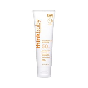 Thinkbaby SPF 50+ Baby Sunscreen –...