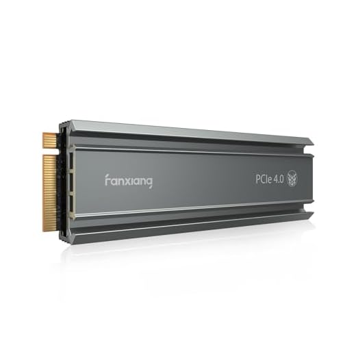 fanxiang Unidade de estado sólido interno S660 1TB PCIe 4.0 NVMe M.2 SSD – com dissipador de calor, cache dinâmico SLC até 5000 MB/s, compatível com PS5, laptop, PC desktop Preto
