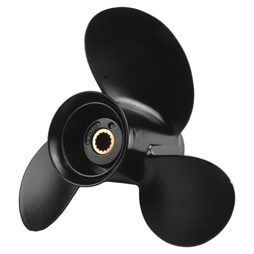 Boots-Aluminium-Propeller 9 1/4 x 9 für Mercury 9,9-20 für HP Motor 9,9 für HP 15 Oatman Aluminium Außenbordboot Propeller Bootsmotorteile
