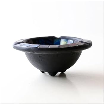 Amazon.co.jp: 灰皿 ガラス おしゃれ アンティーク 卓上 小物