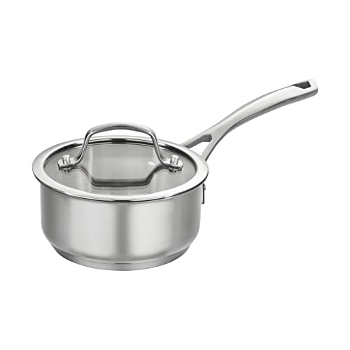 Cuisinart 9519 14 Forever Stainless Collection Saucepan and Lid 1 Qt Stainless Steel