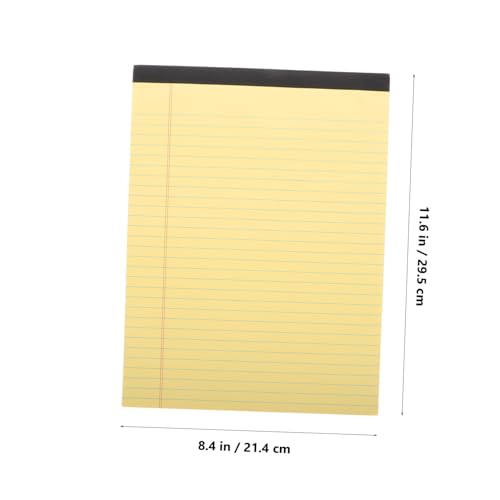 Bloc-notes déchirable Veemoon à pages lignées et sections de rangement de notes - 2