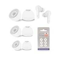 シリコン製ホワイトイヤーピース Amazon | Redmi Buds 6 Play 対応 交換イヤーピース 交換用シリコン耳