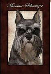 Miniature Schnauzer Flag (Regular Size)