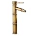 Produktbild Retro Wasserfall Bambus Design Waschbecken Wasserhahn Waschbecken Wasserhahn Messing Wasserhahn