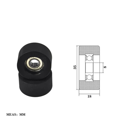 Roulement moulé en polyuréthane PU60835-18 de qualité supérieure - 2