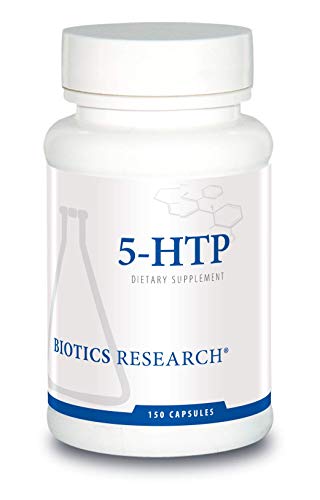 Biotics Research 5HTP 50mg 5HTP Brain Health Promotes Calm Relaxed Mood Overall Sense of Well Being. Serotonin Production. 150 Capsules