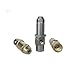 SS brass Waste Oil Burner Nozzle Male thread Fuel Oil Nozzle Boilers atomizing Burner industrial Siphon Injector Spray Nozzle(Brass 0.8mm)