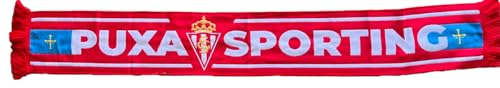 Real Sporting De Gijón | Bufanda Premium Puxa Sporting