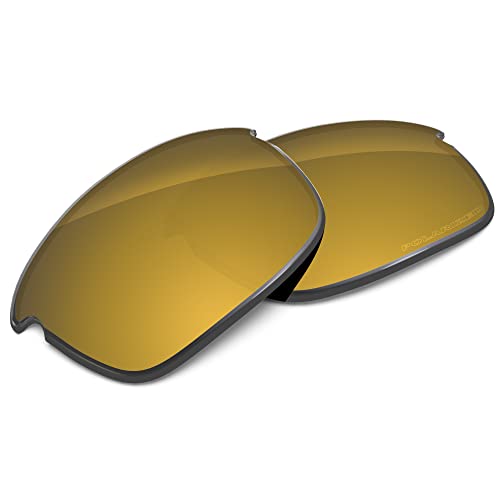 Image of Performance Replacement Lenses Compatible with Oakley Bottle Rocket OO9164 Polarized Etched-Tungsten Gold