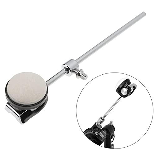 3 Pcs Pedal de Tambor Feltro | Batedor de Tambor | Conjunto de batedor de bumbo de feltro conjunto d