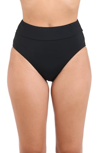 La Blanca Women's Standard Island Goddess Cinch Back High Waist Bottom
