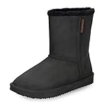 Bockstiegel Damen und Mädchen Warmfutter Gummistiefel im Boots-Look, super stylisch; im Polybag geliefert
