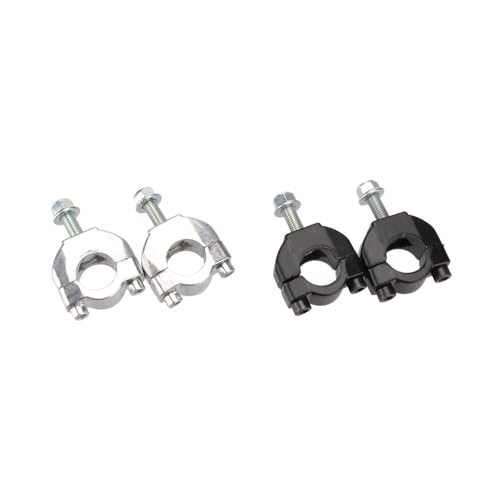 Moto riser handlebar anti-vibration et pontets robustes pour guidon 22 mm