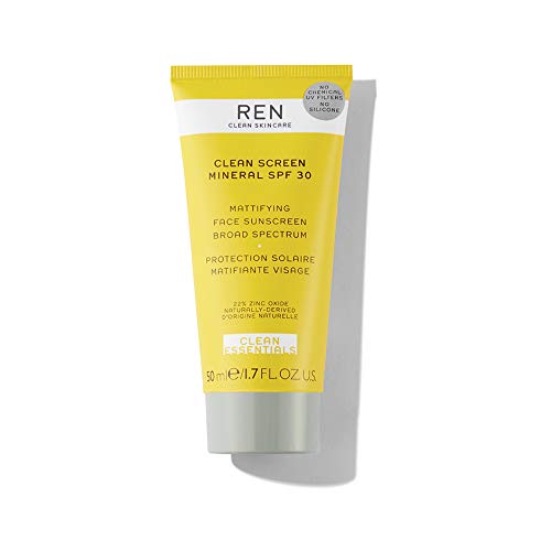 REN Skincare Clean Screen Mineral SPF 30 Mattifying Face Sunscreen