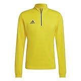 Schmal geschnitten adidas HI2128 ENT22 TR TOP Sweatshirt Men\'s Team Yellow/Black L