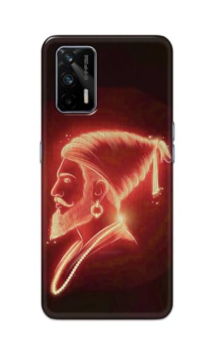 Image of PRINTFIDAA Printed Hard Back Cover Case for Realme GT 5G | Realme X7 Max 5G | Realme GT Neo | GT Neo Flash Back Cover (Chatrapati Shivaji Maharaj) -112