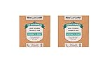 THE SUSTAINABLE ALTERNATIVE — our Deep Cleanse Shampoo Bar is microplastic free and the packaging is compostable — just pop it in your compost bin! Each shampoo bar saves 2 single-use plastic bottles!