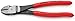Produktbild Knipex Kraft-Seitenschneider schwarz atramentiert, mit Kunststoff überzogen 200 mm 74 01 200