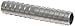 Dixon DM120 Zinc Plated Steel Shank/Water Fitting, Mender, 12" Hose ID Barbed