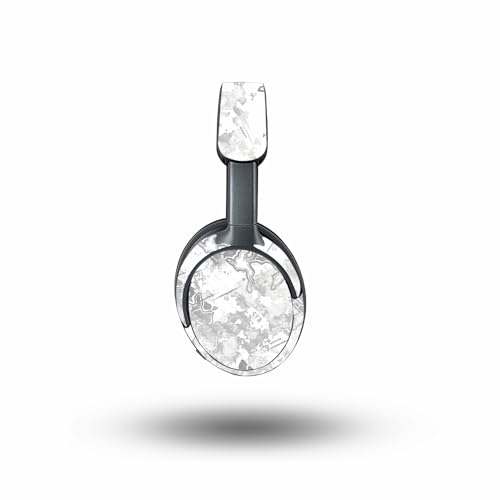 Image of MightySkins Carbon Fiber Skin Compatible with Bose QuietComfort Ultra - Viper Snow | Protective, Durable Textured Carbon Fiber Finish | Easy to Apply
