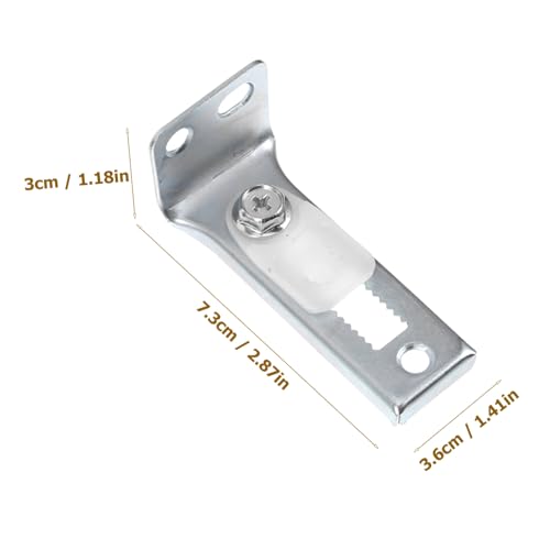 Kit de herrajes para puertas abatibles para reparación y reemplazo de puertas de clóset miniatura 2