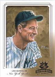 10 Different Lou Gehrig Baseball Cards In