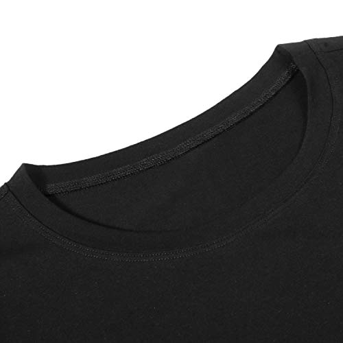 Women Slim Fit Basic Round Neck 3/4 Sleeve Casual Y2K Cute Yoga Crop Top Workout Shirts4