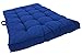 Ambientehome Cuscino per pallet, 120 x 80 cm, colore blu immagine