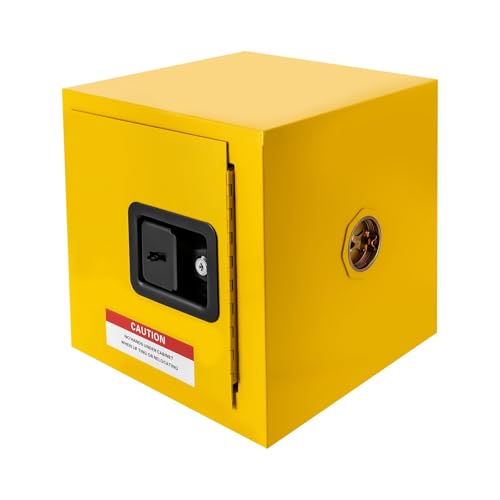 Xuthusman 2 Gallon Hazardous Storage Cabinets, Industry Safety Cabinet, Adjustable